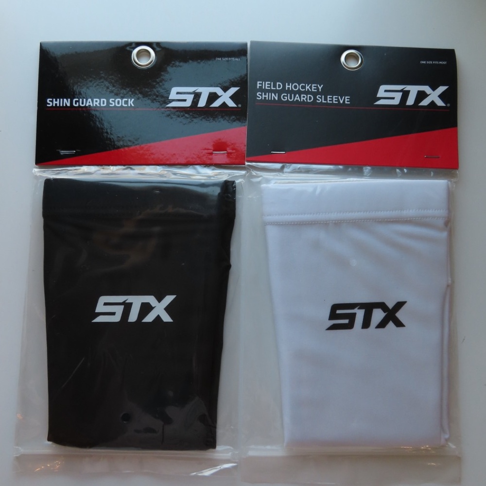 Black and White Shin Guard Socks